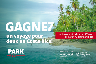 Gagnez une escapade de rêve pour deux au Costa Rica!